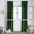 Custom Pakistan Men in Green Cricket-The Super Stars Window Curtain