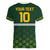 Custom Pakistan Men in Green Cricket-The Super Stars Women V-Neck T-Shirt