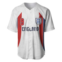 Custom England Football Baseball Jersey Retro-Modern Combination Style