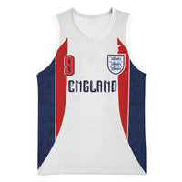 Custom England Football Basketball Jersey Retro-Modern Combination Style