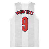 Custom England Football Basketball Jersey Retro-Modern Combination Style