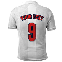 Custom England Football Polo Shirt Retro-Modern Combination Style