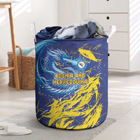 Bosnia and Herzegovina Football Laundry Basket Zmajevi Mascot Sporty Style