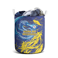 Bosnia and Herzegovina Football Laundry Basket Zmajevi Mascot Sporty Style