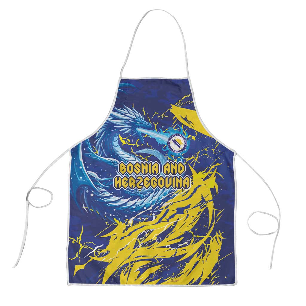 Bosnia and Herzegovina Football Apron Zmajevi Mascot Sporty Style