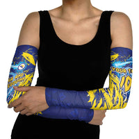 Custom Bosnia and Herzegovina Football Arm Sleeves Zmajevi Mascot Sporty Style