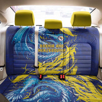 Bosnia and Herzegovina Football Back Car Seat Cover Zmajevi Mascot Sporty Style