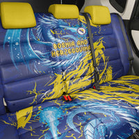 Bosnia and Herzegovina Football Back Car Seat Cover Zmajevi Mascot Sporty Style