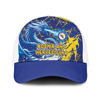 Bosnia and Herzegovina Football Baseball Net Cap Zmajevi Mascot Sporty Style