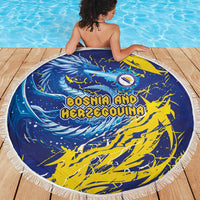 Bosnia and Herzegovina Football Beach Blanket Zmajevi Mascot Sporty Style
