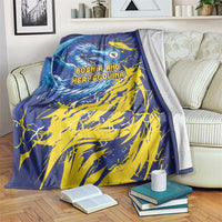 Bosnia and Herzegovina Football Blanket Zmajevi Mascot Sporty Style