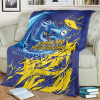 Bosnia and Herzegovina Football Blanket Zmajevi Mascot Sporty Style