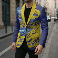 Custom Bosnia and Herzegovina Football Blazer Zmajevi Mascot Sporty Style