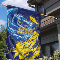 Bosnia and Herzegovina Football Garden Flag Zmajevi Mascot Sporty Style