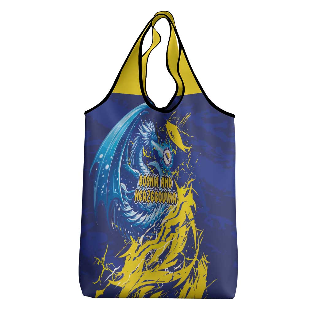 Bosnia and Herzegovina Football Grocery Bag Zmajevi Mascot Sporty Style