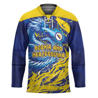 Custom Bosnia and Herzegovina Football Hockey Jersey Zmajevi Mascot Sporty Style