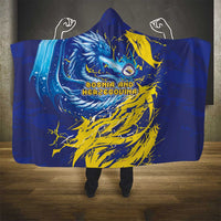 Bosnia and Herzegovina Football Hooded Blanket Zmajevi Mascot Sporty Style