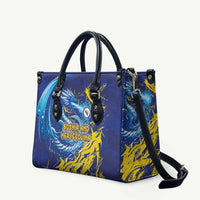 Bosnia and Herzegovina Football Leather Bag Zmajevi Mascot Sporty Style