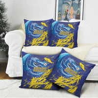 Bosnia and Herzegovina Football Pillow Cover Zmajevi Mascot Sporty Style