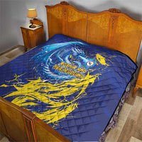 Bosnia and Herzegovina Football Quilt Zmajevi Mascot Sporty Style
