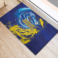 Bosnia and Herzegovina Football Rubber Doormat Zmajevi Mascot Sporty Style