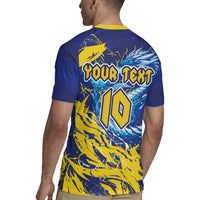 Custom Bosnia and Herzegovina Football Rugby Jersey Zmajevi Mascot Sporty Style