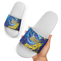 Bosnia and Herzegovina Football Slide Sandals Zmajevi Mascot Sporty Style