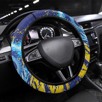 Bosnia and Herzegovina Football Steering Wheel Cover Zmajevi Mascot Sporty Style