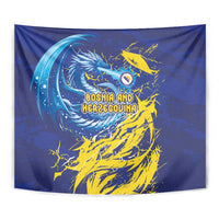 Bosnia and Herzegovina Football Tapestry Zmajevi Mascot Sporty Style