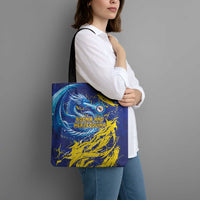 Bosnia and Herzegovina Football Tote Bag Zmajevi Mascot Sporty Style