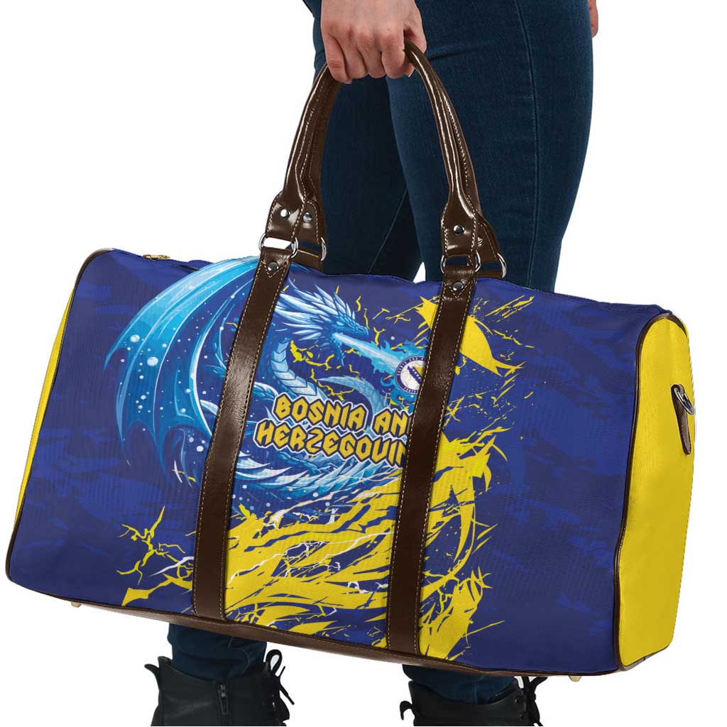 Bosnia and Herzegovina Football Travel Bag Zmajevi Mascot Sporty Style