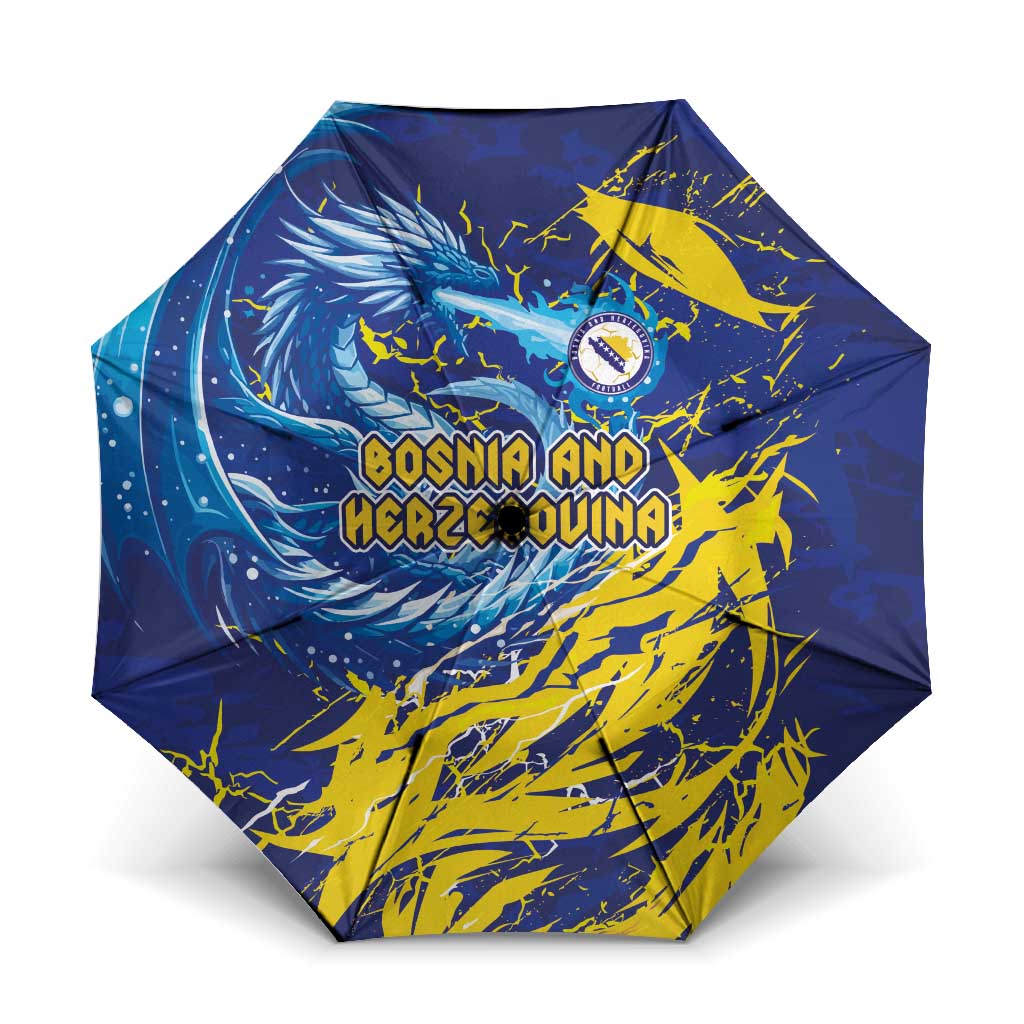 Bosnia and Herzegovina Football Umbrella Zmajevi Mascot Sporty Style