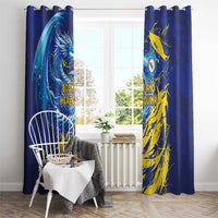 Bosnia and Herzegovina Football Window Curtain Zmajevi Mascot Sporty Style