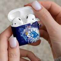 Custom France America Soccer AirPods Case Dual Heritage Liberty Rooster