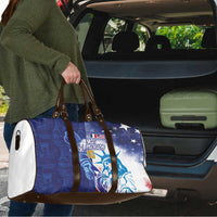 Custom France America Soccer Travel Bag Dual Heritage Liberty Rooster