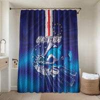 Cape Verde Football Blue Shark Mascot Bathroom Set Glory 2026