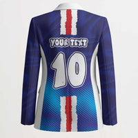 Custom Cape Verde Football Blue Shark Mascot Blazer Glory 2026