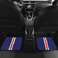 Custom Cape Verde Football Blue Shark Mascot Car Mats Glory 2026