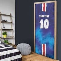 Custom Cape Verde Football Blue Shark Mascot Door Cover Glory 2026