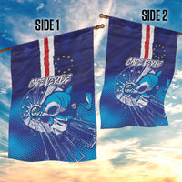 Cape Verde Football Blue Shark Mascot Garden Flag Glory 2026