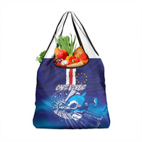 Cape Verde Football Blue Shark Mascot Grocery Bag Glory 2026