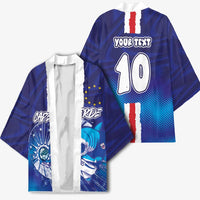 Custom Cape Verde Football Blue Shark Mascot Kimono Glory 2026