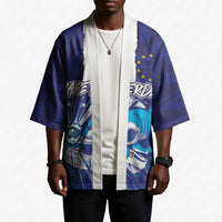 Custom Cape Verde Football Blue Shark Mascot Kimono Glory 2026
