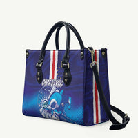 Cape Verde Football Blue Shark Mascot Leather Bag Glory 2026