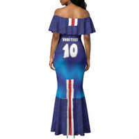 Custom Cape Verde Football Blue Shark Mascot Mermaid Dress Glory 2026