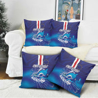 Cape Verde Football Blue Shark Mascot Pillow Cover Glory 2026