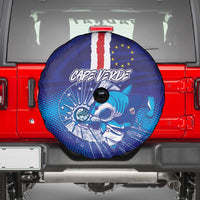 Cape Verde Football Blue Shark Mascot Spare Tire Cover Glory 2026