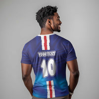 Custom Cape Verde Football Blue Shark Mascot T shirt Glory 2026