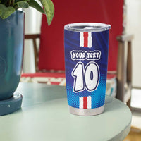 Custom Cape Verde Football Blue Shark Mascot Tumbler Cup Glory 2026