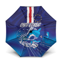 Cape Verde Football Blue Shark Mascot Umbrella Glory 2026